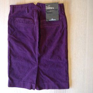 J Lindeberg purple corduroy skirt